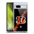 NFL Cincinnati Bengals Logo Stripes Soft Gel Case for Google Pixel 7a