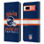 NFL Denver Broncos Graphics Helmet Typography Leather Book Wallet Case Cover For Google Pixel 7a