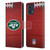 NFL New York Jets Graphics Football Leather Book Wallet Case Cover For Motorola Moto G73 5G