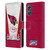 NFL Arizona Cardinals Logo Art Banner Leather Book Wallet Case Cover For OPPO A17