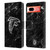 NFL Atlanta Falcons Artwork Marble Leather Book Wallet Case Cover For Google Pixel 7a