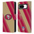 NFL San Francisco 49ers Artwork Stripes Leather Book Wallet Case Cover For Google Pixel 8