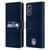 NFL Seattle Seahawks Logo Plain Leather Book Wallet Case Cover For OPPO A17
