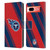 NFL Tennessee Titans Artwork Stripes Leather Book Wallet Case Cover For Google Pixel 7a