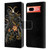 Sarah Richter Animals Gothic Black Howling Wolf Leather Book Wallet Case Cover For Google Pixel 7a