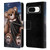 Sarah Richter Animals Bat Cuddling A Toy Bear Leather Book Wallet Case Cover For Google Pixel 8