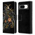 Sarah Richter Animals Gothic Black Howling Wolf Leather Book Wallet Case Cover For Google Pixel 8