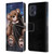 Sarah Richter Animals Bat Cuddling A Toy Bear Leather Book Wallet Case Cover For Motorola Moto G73 5G