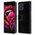 Sarah Richter Skulls Red Vampire Candy Lips Leather Book Wallet Case Cover For Motorola Moto G73 5G