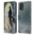 Tiffany "Tito" Toland-Scott Christmas Art Elf Woman In Snowy Forest Leather Book Wallet Case Cover For Motorola Moto G73 5G