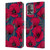 Katerina Kirilova Floral Patterns Night Poppy Garden Leather Book Wallet Case Cover For Motorola Moto Edge 30 Fusion