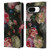 UtArt Antique Flowers Bouquet Leather Book Wallet Case Cover For Google Pixel 8