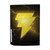 Black Adam Graphic Art Lightning Logo Vinyl Sticker Skin Decal Cover for Sony PS5 Disc Edition Bundle