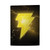 Black Adam Graphic Art Lightning Logo Vinyl Sticker Skin Decal Cover for Sony PS5 Disc Edition Console