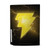 Black Adam Graphic Art Lightning Logo Vinyl Sticker Skin Decal Cover for Sony PS5 Disc Edition Console