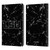 Louisiana State University LSU Louisiana State University Black And White Marble Leather Book Wallet Case Cover For Apple iPad 10.2 2019/2020/2021