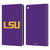 Louisiana State University LSU Louisiana State University Plain Leather Book Wallet Case Cover For Apple iPad Air 2 (2014)