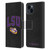 Louisiana State University LSU Louisiana State University Campus Logotype Leather Book Wallet Case Cover For Apple iPhone 15