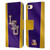 Louisiana State University LSU Louisiana State University Banner Leather Book Wallet Case Cover For Apple iPhone 7 / 8 / SE 2020 & 2022