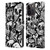 Matt Bailey Skull All Over Leather Book Wallet Case Cover For Apple iPhone 15 Pro
