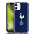 Tottenham Hotspur F.C. 2023/24 Badge Dark Blue and Purple Soft Gel Case for Apple iPhone 12 Mini