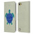 Cat Coquillette Sea Turtle Blue Leather Book Wallet Case Cover For Apple iPod Touch 5G 5th Gen