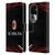 AC Milan Crest Patterns Curved Leather Book Wallet Case Cover For OPPO Reno10 Pro+