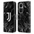 Juventus Football Club Marble Black Leather Book Wallet Case Cover For OPPO Reno10 5G / Reno10 Pro 5G