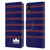 Edinburgh Rugby Logo 2 Stripes Leather Book Wallet Case Cover For Apple iPhone XR