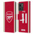 Arsenal FC 2023/24 Players Home Kit Declan Rice Leather Book Wallet Case Cover For Motorola Moto Edge 40