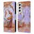 Amy Brown Lovely Fairies Autumn Companion Leather Book Wallet Case Cover For Samsung Galaxy S22 5G