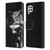 Stanley Morrison Black And White Great Horned Owl Leather Book Wallet Case Cover For Huawei Nova 6 SE / P40 Lite