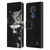 Stanley Morrison Black And White Great Horned Owl Leather Book Wallet Case Cover For Nokia C21