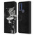 Stanley Morrison Black And White Great Horned Owl Leather Book Wallet Case Cover For Motorola G Pure