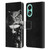 Stanley Morrison Black And White Great Horned Owl Leather Book Wallet Case Cover For OPPO A78 4G