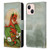 Stanley Morrison Dragons 3 Strawberry Garden Leather Book Wallet Case Cover For Apple iPhone 13 Mini