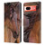 Laurie Prindle Western Stallion Belleze Fiero Leather Book Wallet Case Cover For Google Pixel 7a