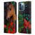Laurie Prindle Western Stallion A Morgan Christmas Leather Book Wallet Case Cover For Apple iPhone 13 Pro