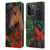 Laurie Prindle Western Stallion A Morgan Christmas Leather Book Wallet Case Cover For Apple iPhone 15 Pro