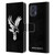 Crystal Palace FC Crest Eagle Grey Leather Book Wallet Case Cover For Motorola Moto G73 5G