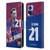 FC Barcelona 2023/24 First Team Frenkie de Jong Leather Book Wallet Case Cover For Motorola Edge 30 Neo 5G