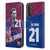 FC Barcelona 2023/24 First Team Frenkie de Jong Leather Book Wallet Case Cover For Motorola Moto G82 5G