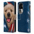 Vincent Hie Canidae Patriotic Golden Retriever Leather Book Wallet Case Cover For OPPO Reno10 Pro+