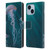 Vincent Hie Underwater Jellyfish Leather Book Wallet Case Cover For Apple iPhone 14 Plus
