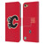 NHL Calgary Flames Plain Leather Book Wallet Case Cover For Apple iPod Touch 5G 5th Gen