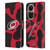 NHL Carolina Hurricanes Cow Pattern Leather Book Wallet Case Cover For OPPO Reno10 5G / Reno10 Pro 5G