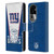 NFL New York Giants Logo Art Banner Leather Book Wallet Case Cover For OPPO Reno10 Pro+