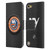 NHL New York Islanders Puck Texture Leather Book Wallet Case Cover For Apple iPod Touch 5G 5th Gen