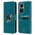 NHL San Jose Sharks Plain Leather Book Wallet Case Cover For OPPO Reno10 5G / Reno10 Pro 5G