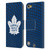 NHL Toronto Maple Leafs Net Pattern Leather Book Wallet Case Cover For Apple iPod Touch 5G 5th Gen